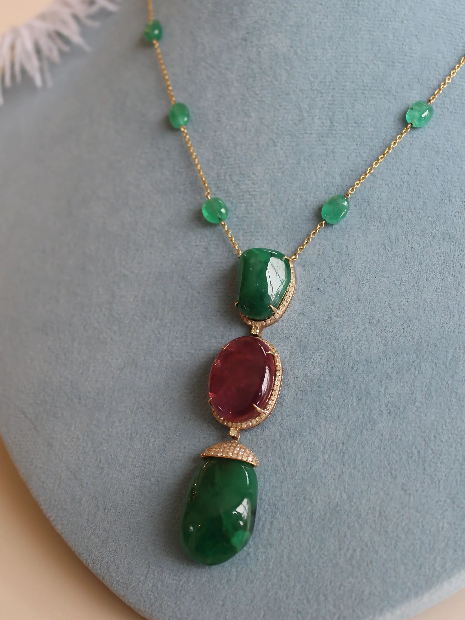 Drop of Eden Layered Pendant