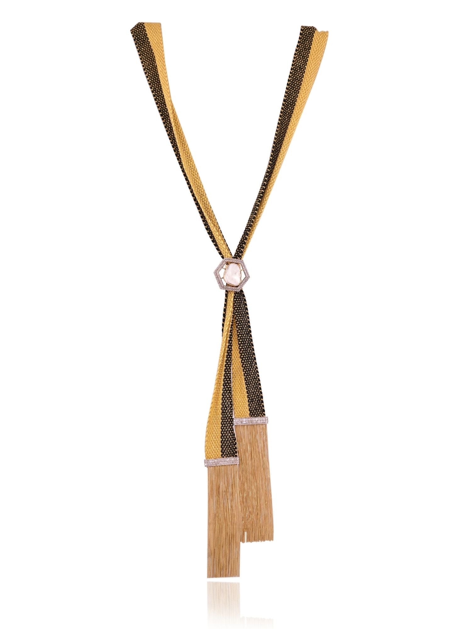 The Golden Thread Polki Scarf