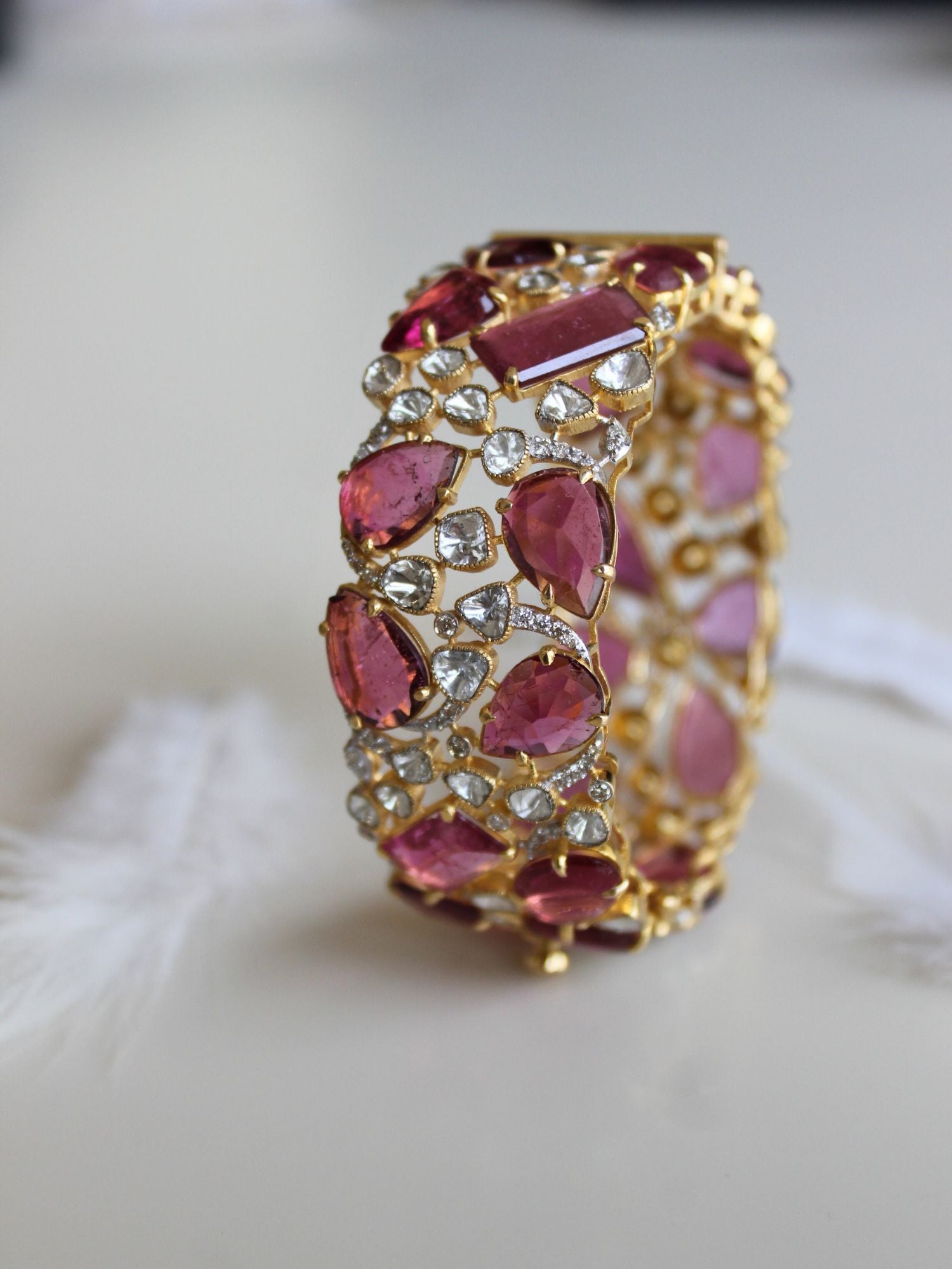 The Tourmaline Loop Bangle
