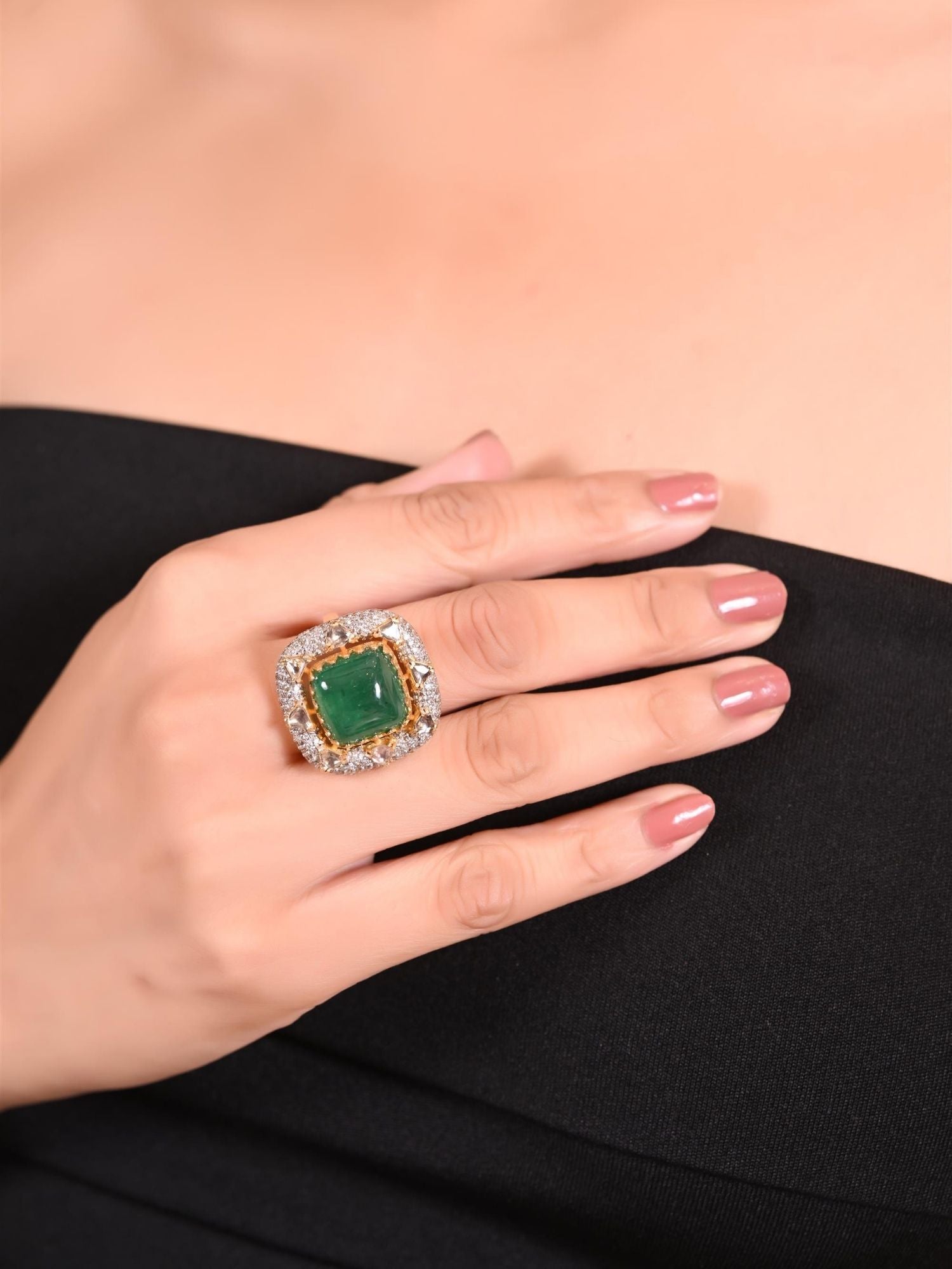 Greenstone Glow Ring