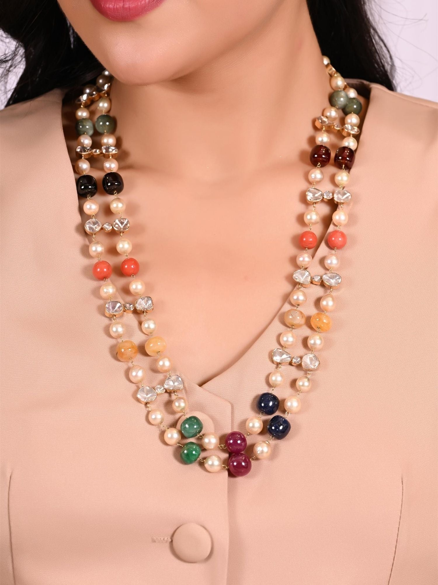 The Tied Spectrum Necklace