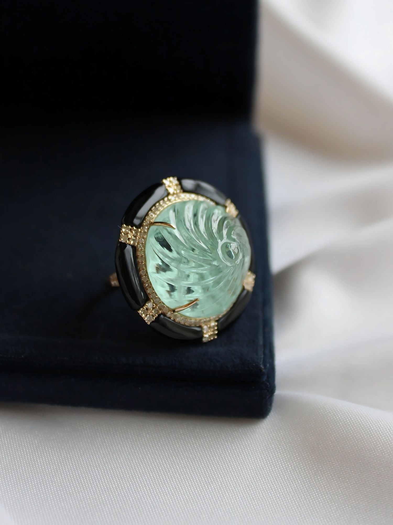 Emerald Eclipse Ring