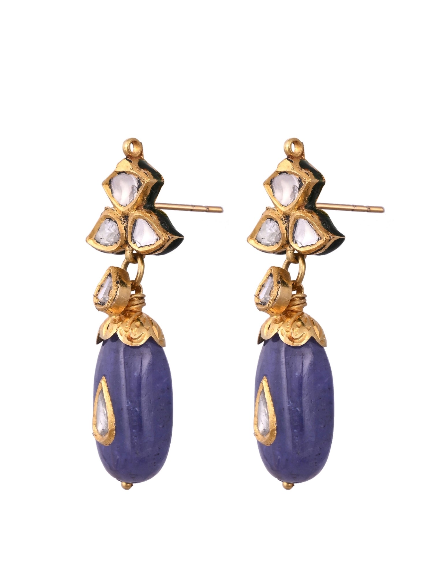 Royal Azure Drop Earrings