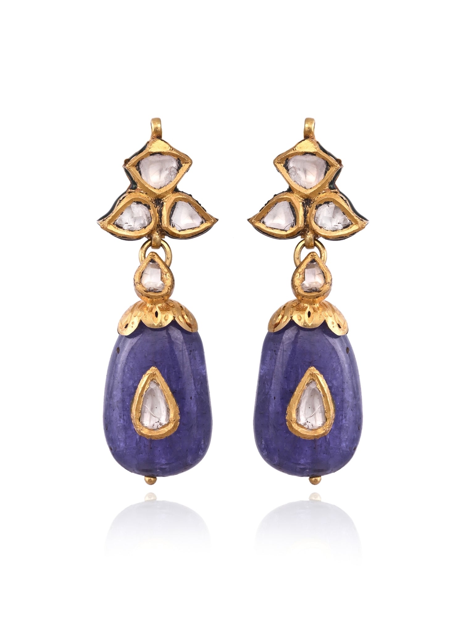 Royal Azure Drop Earrings