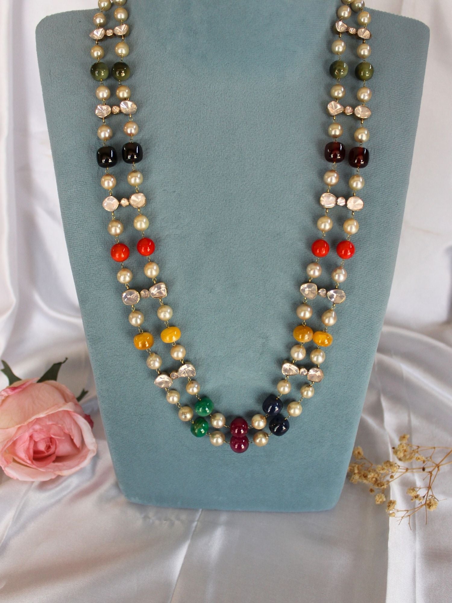The Tied Spectrum Necklace