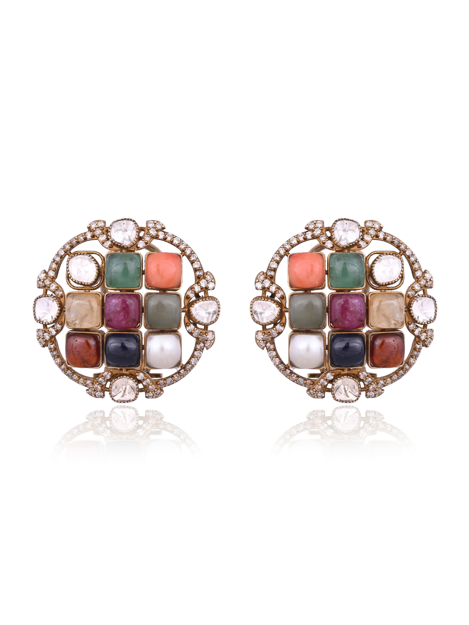 Legacy of Light Navratan Earrings
