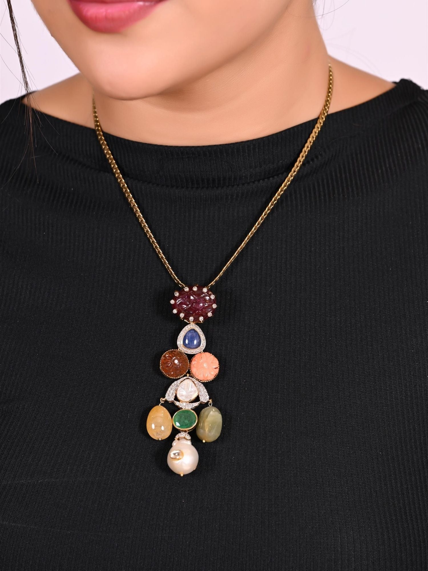 The Gemstone Garden Pendant