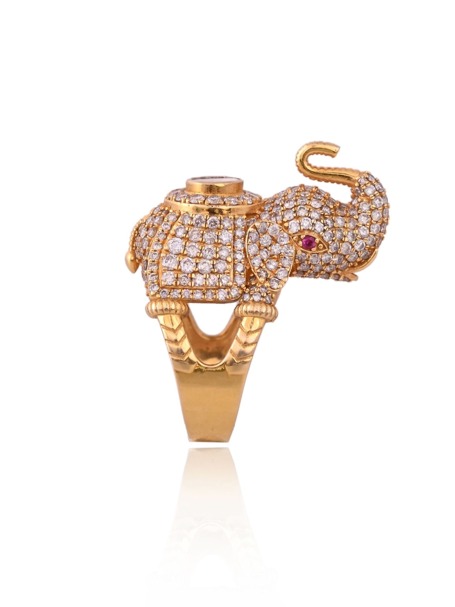 Elephas Polki Ring