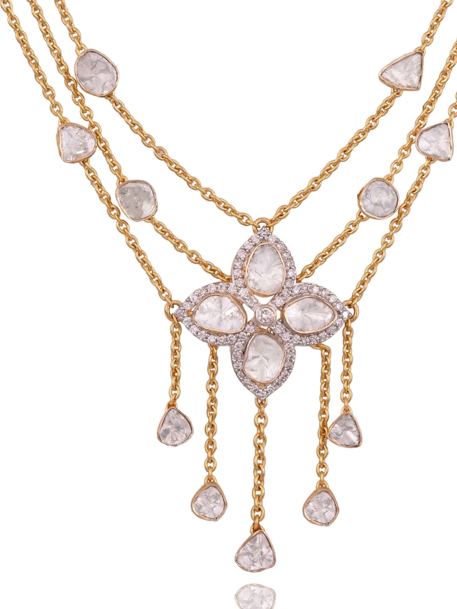 The Layered FourFold Necklace Set