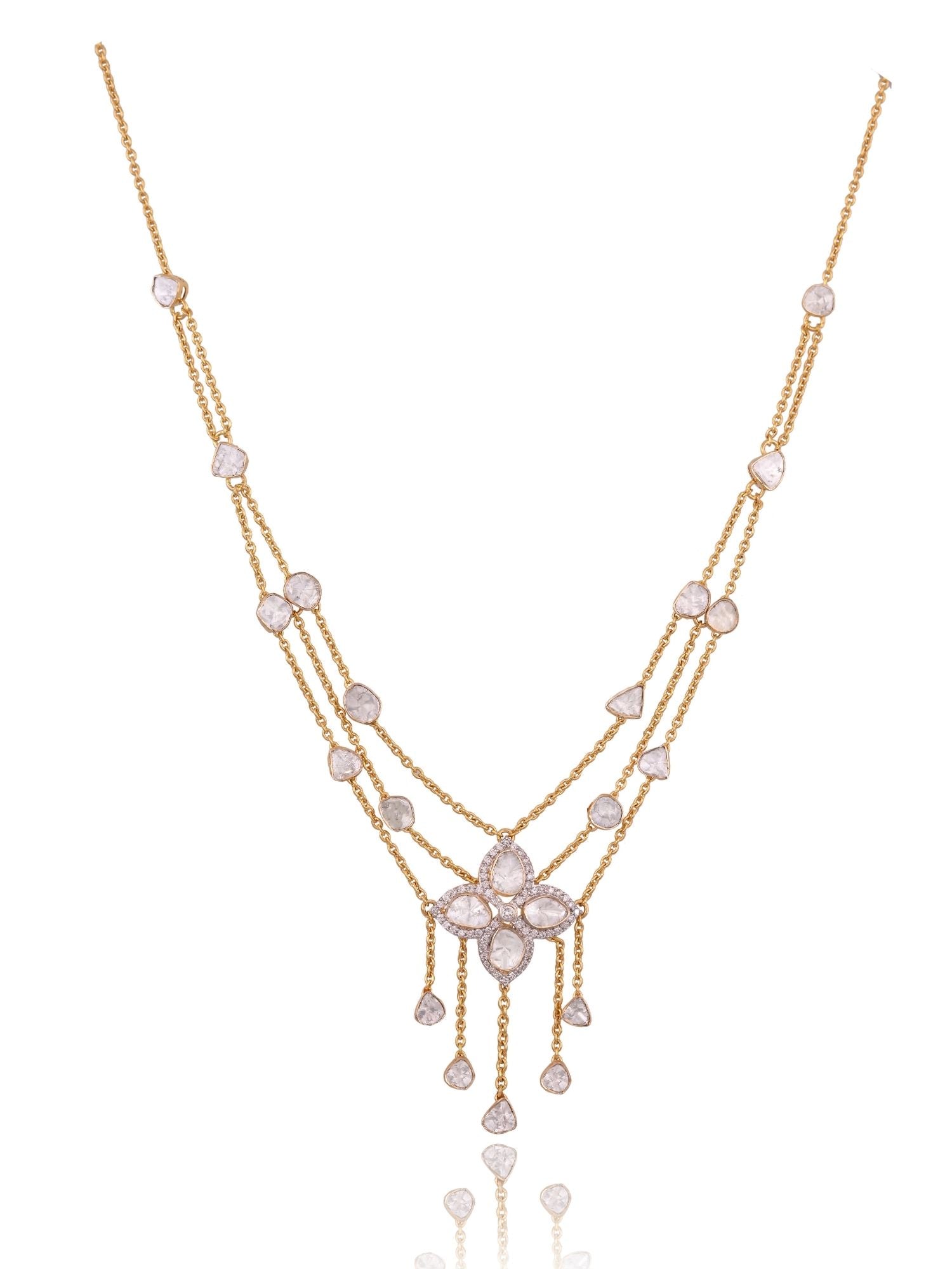 The Layered FourFold Necklace Set