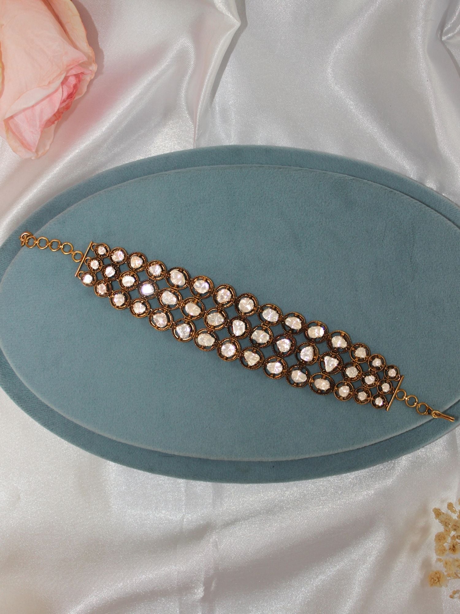 Polki Stream Bracelet