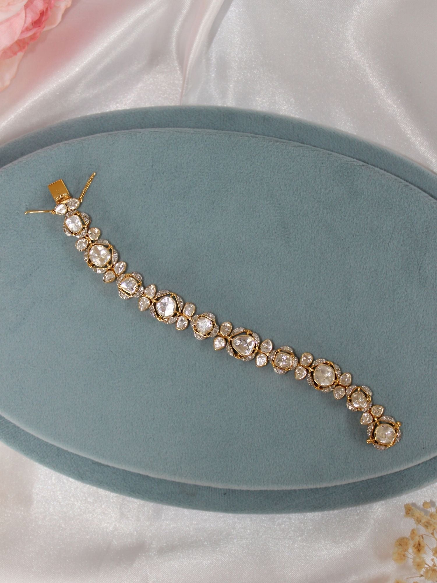 Radiant Thread Polki Bracelet