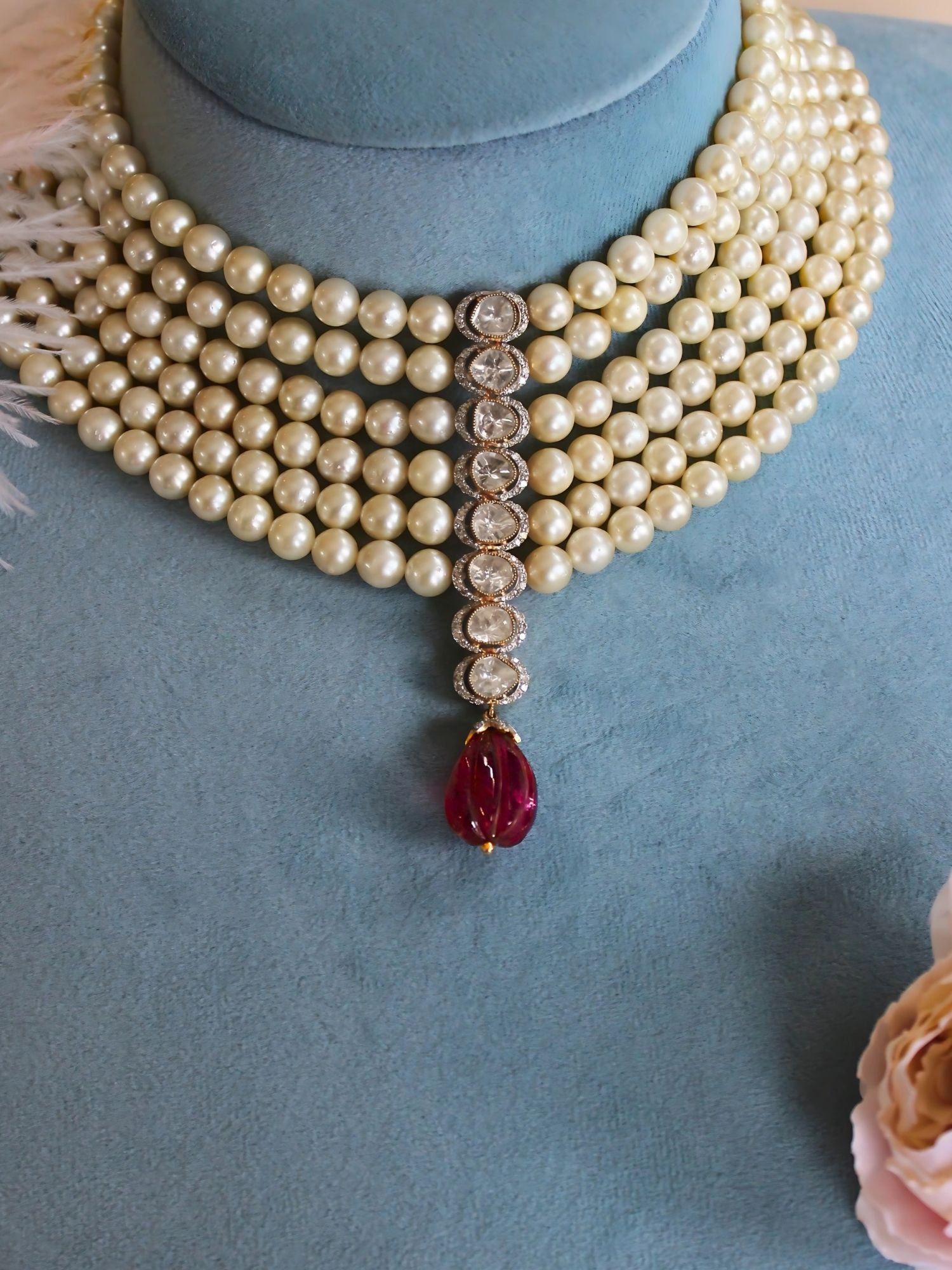 The Dropline Tourmaline Necklace