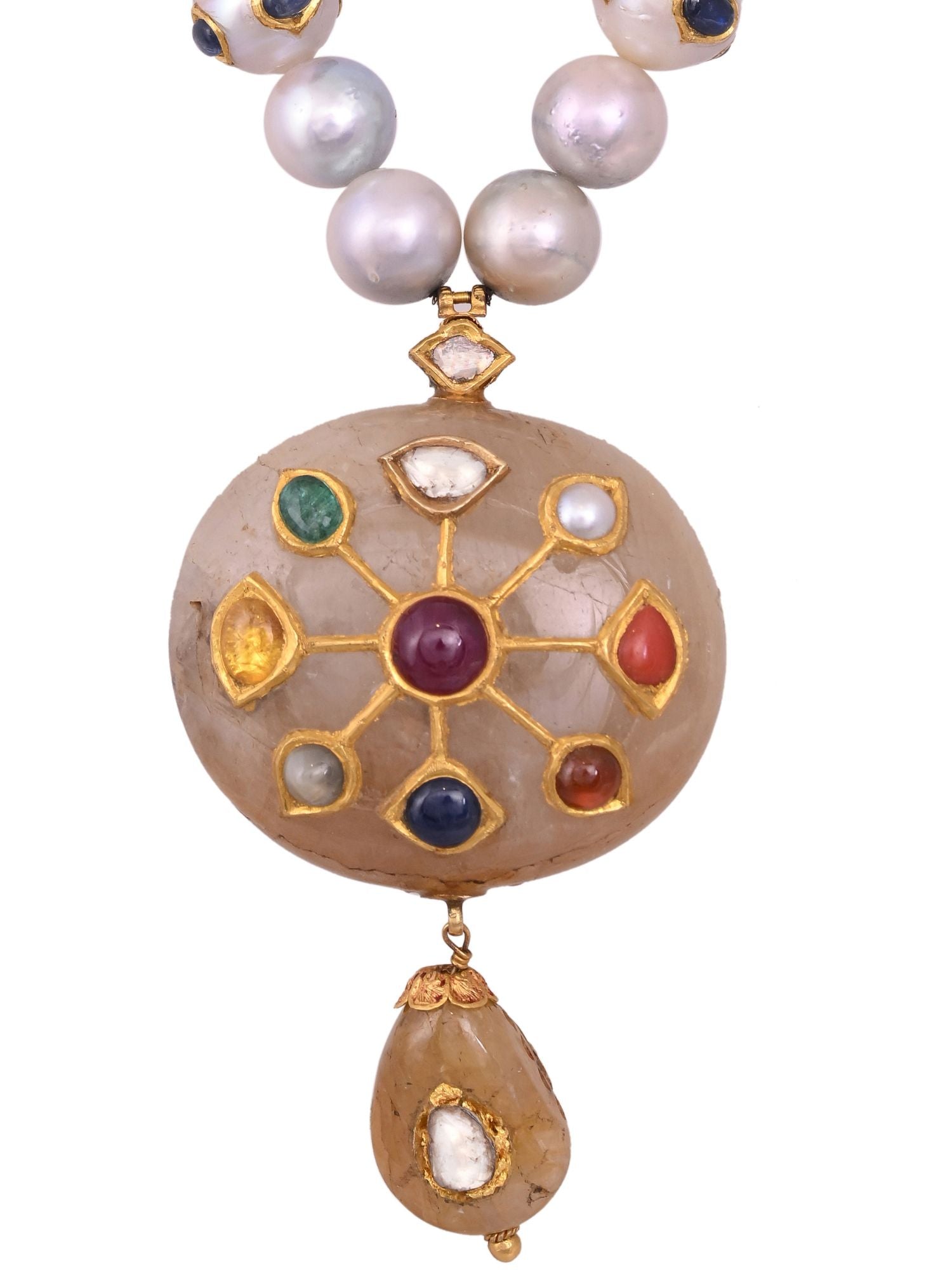 Nova Nine Yellow Sapphire Pendant