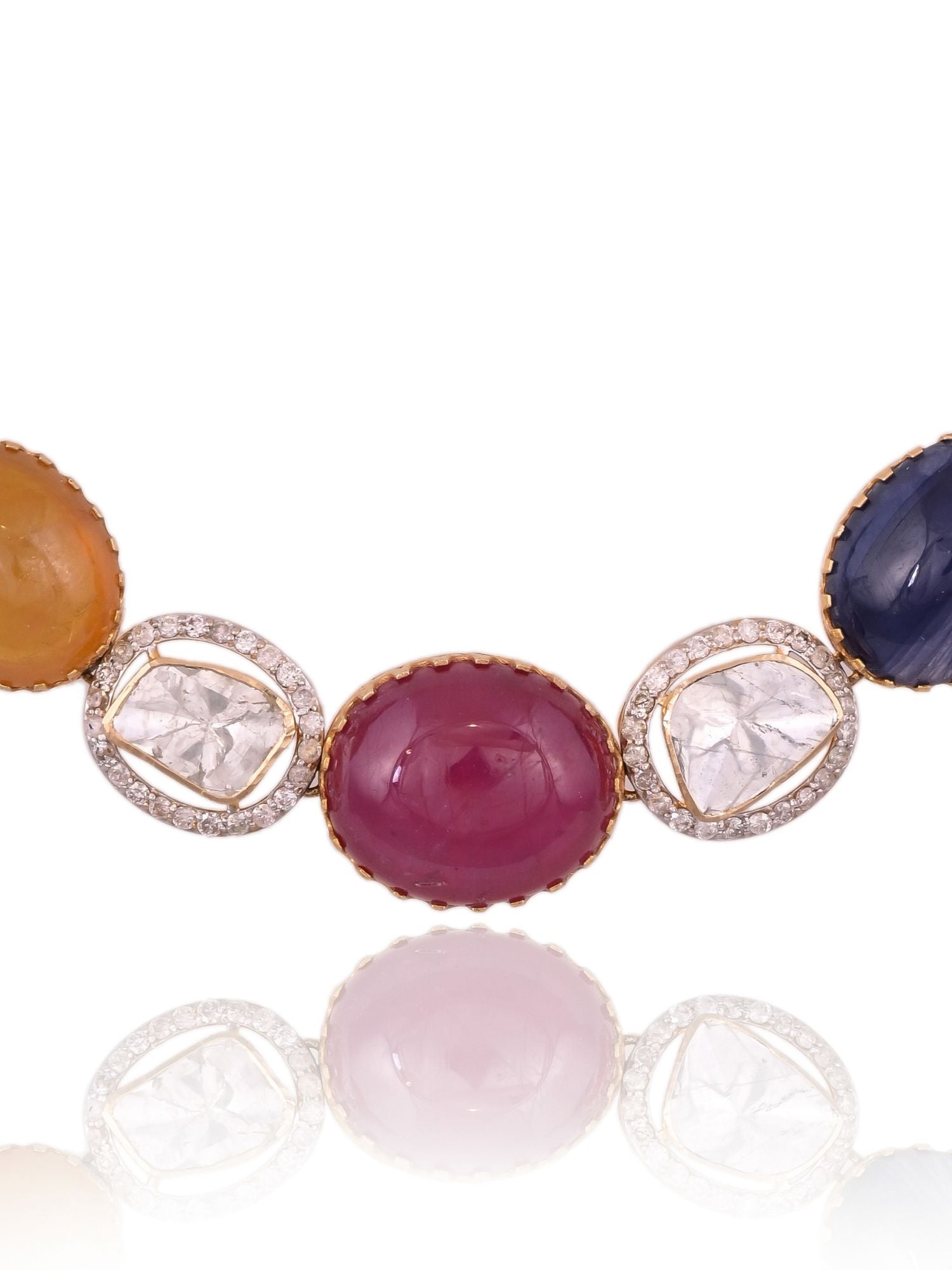 Mosaic Loop Necklace Set