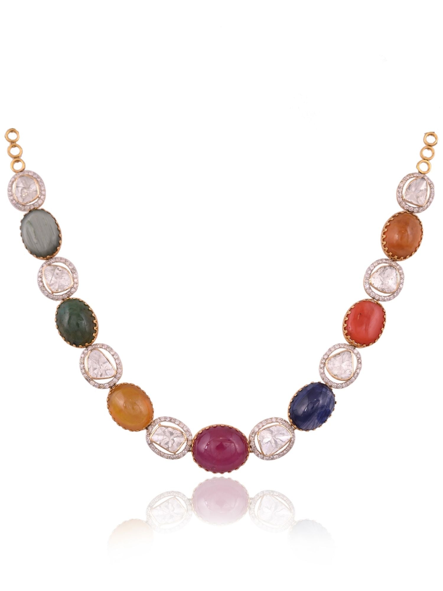 Mosaic Loop Necklace Set