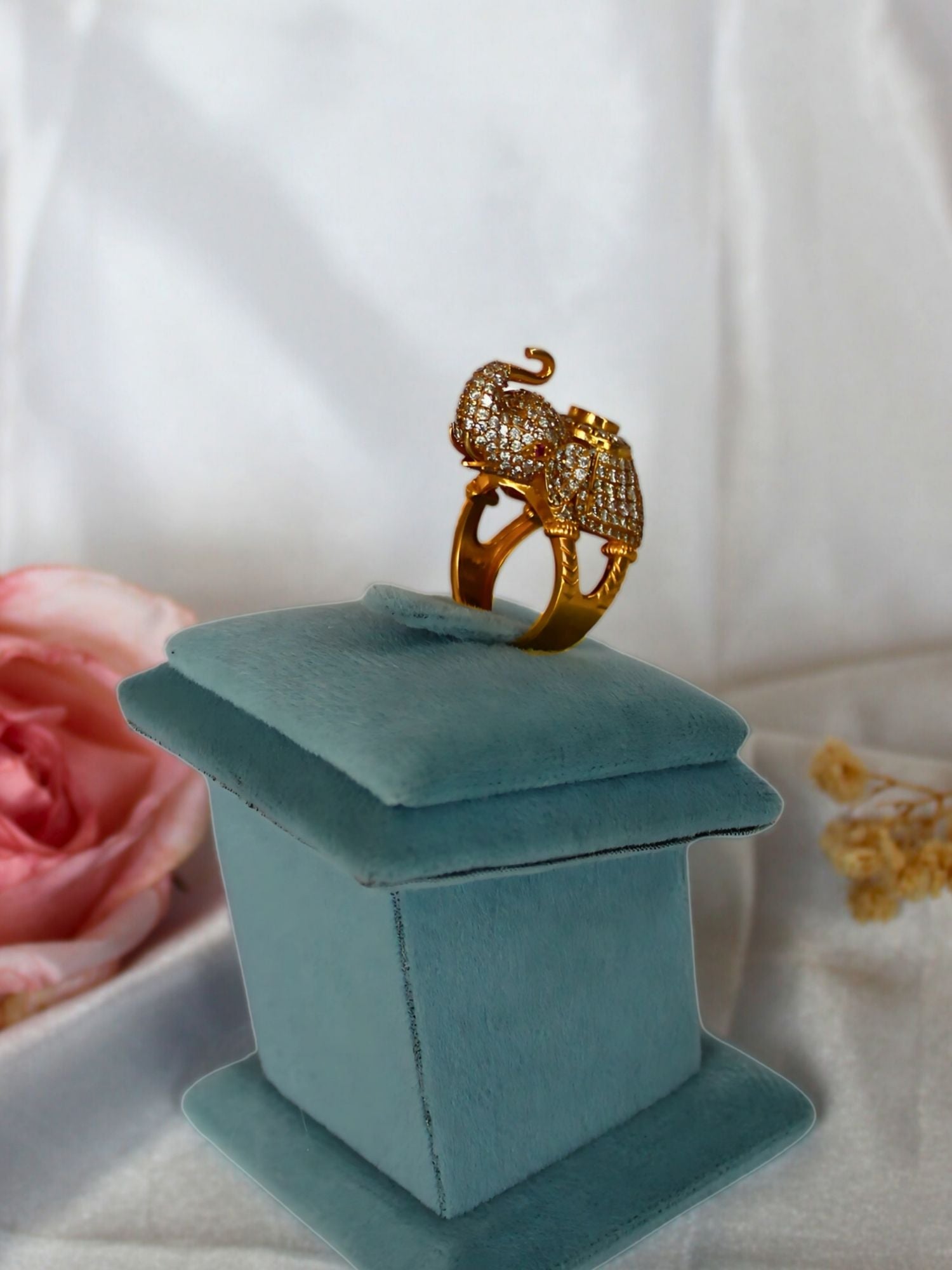 Elephas Polki Ring