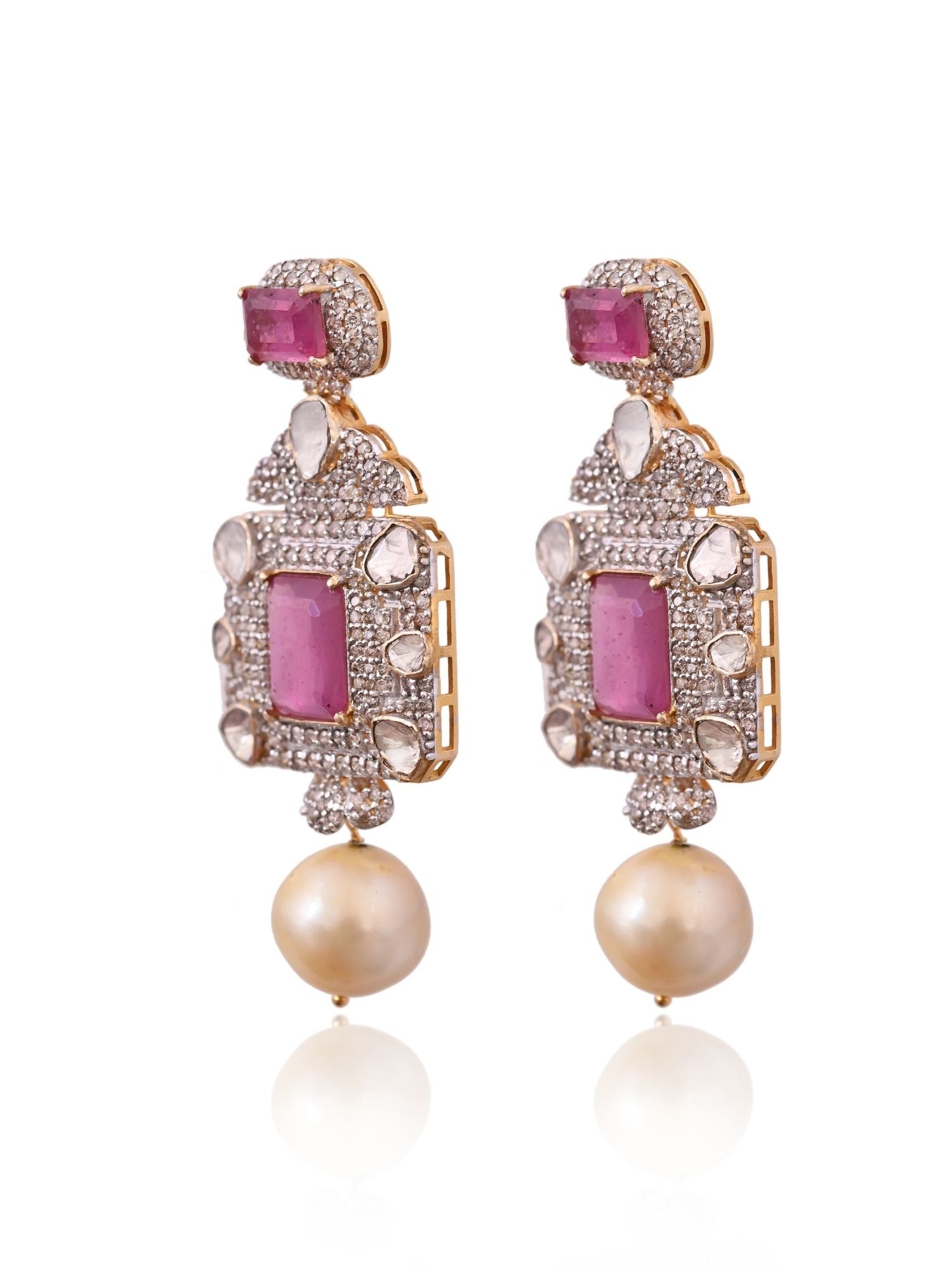 Ruby Reverie Necklace Set