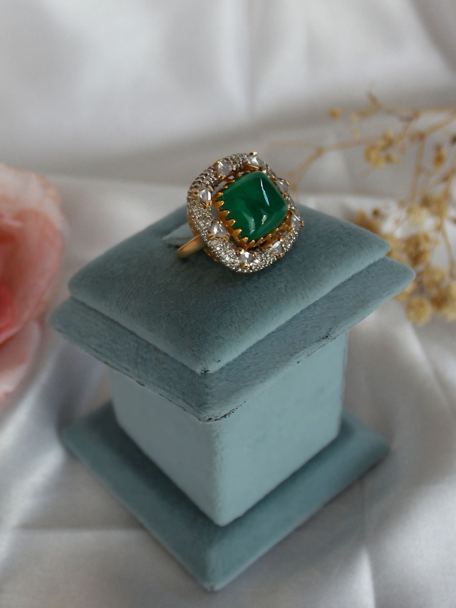 Greenstone Glow Ring