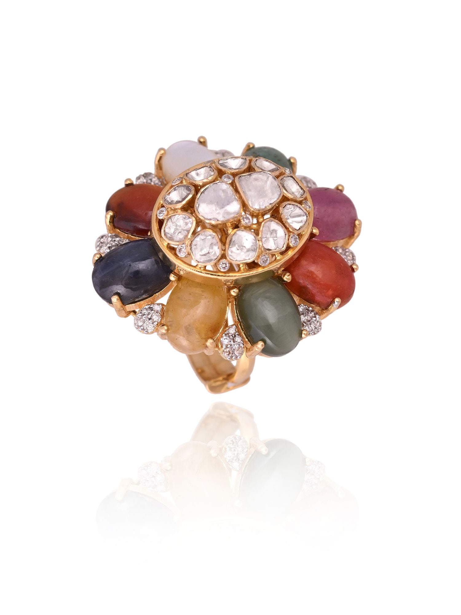Bloom of Gems Ring