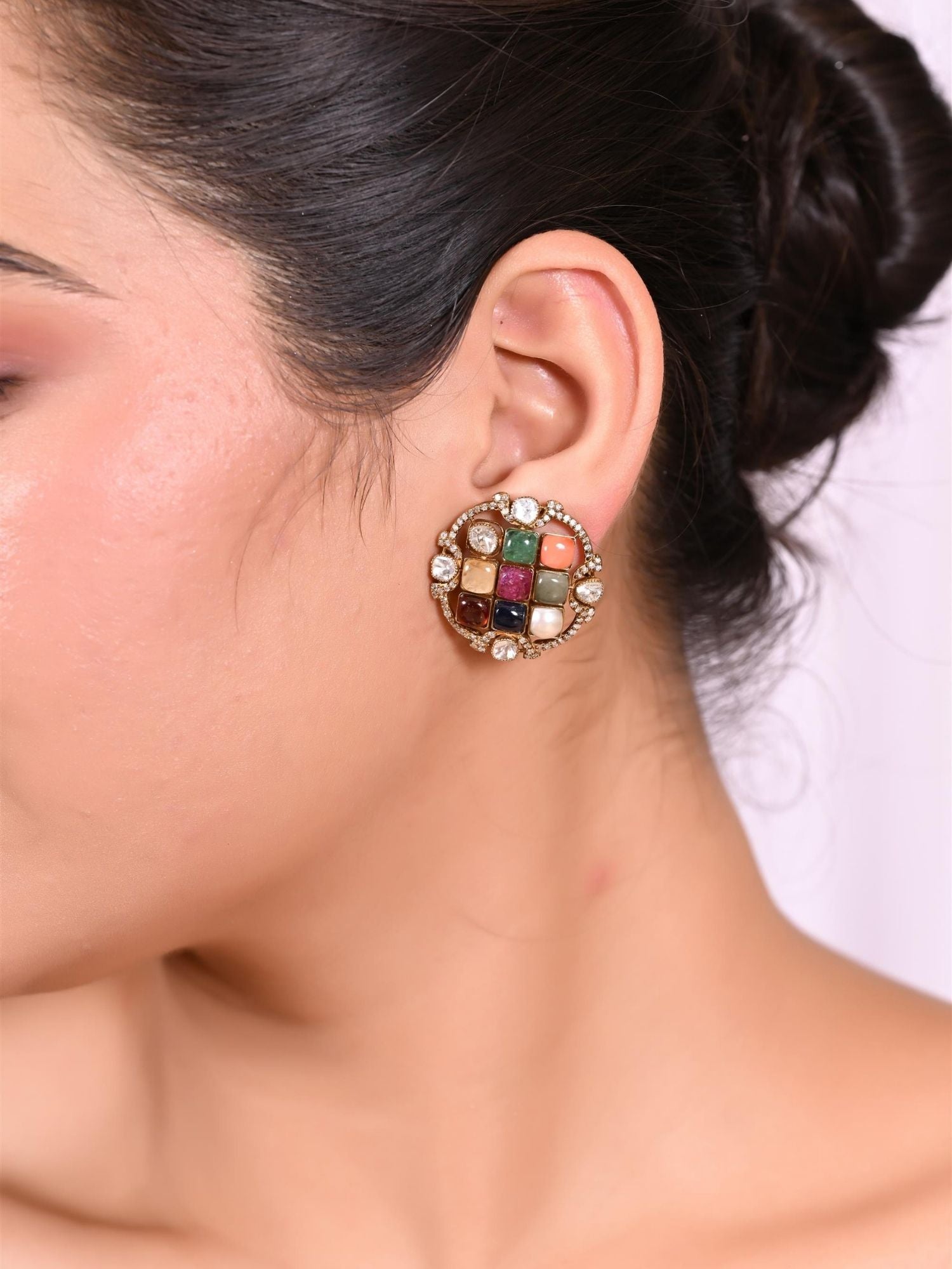 Legacy of Light Navratan Earrings