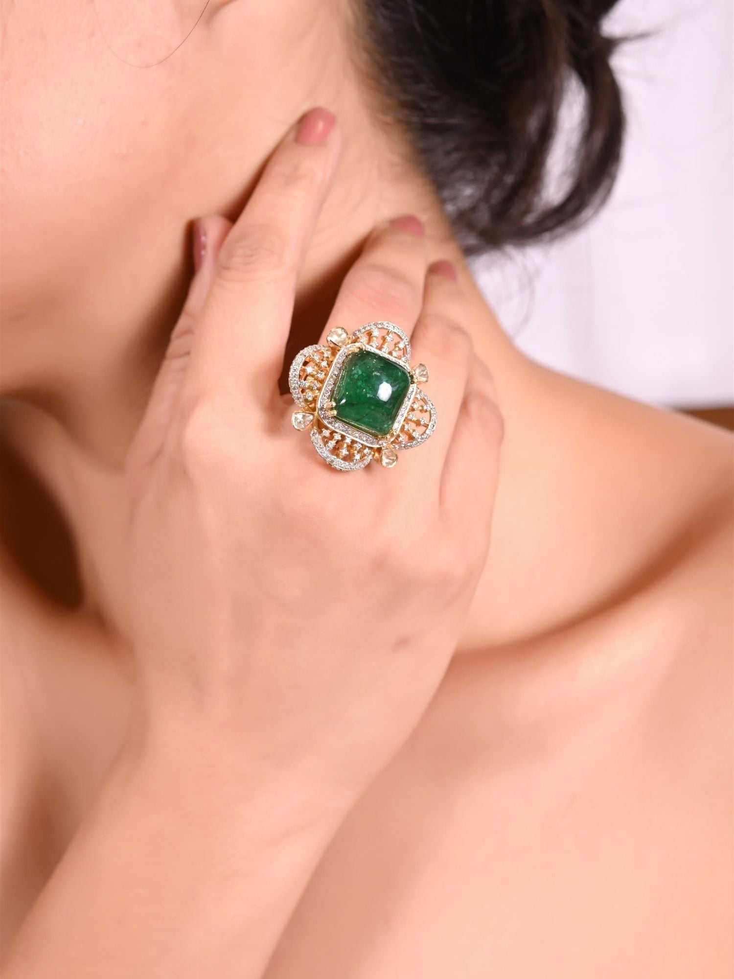 Verdelume Emerald Ring