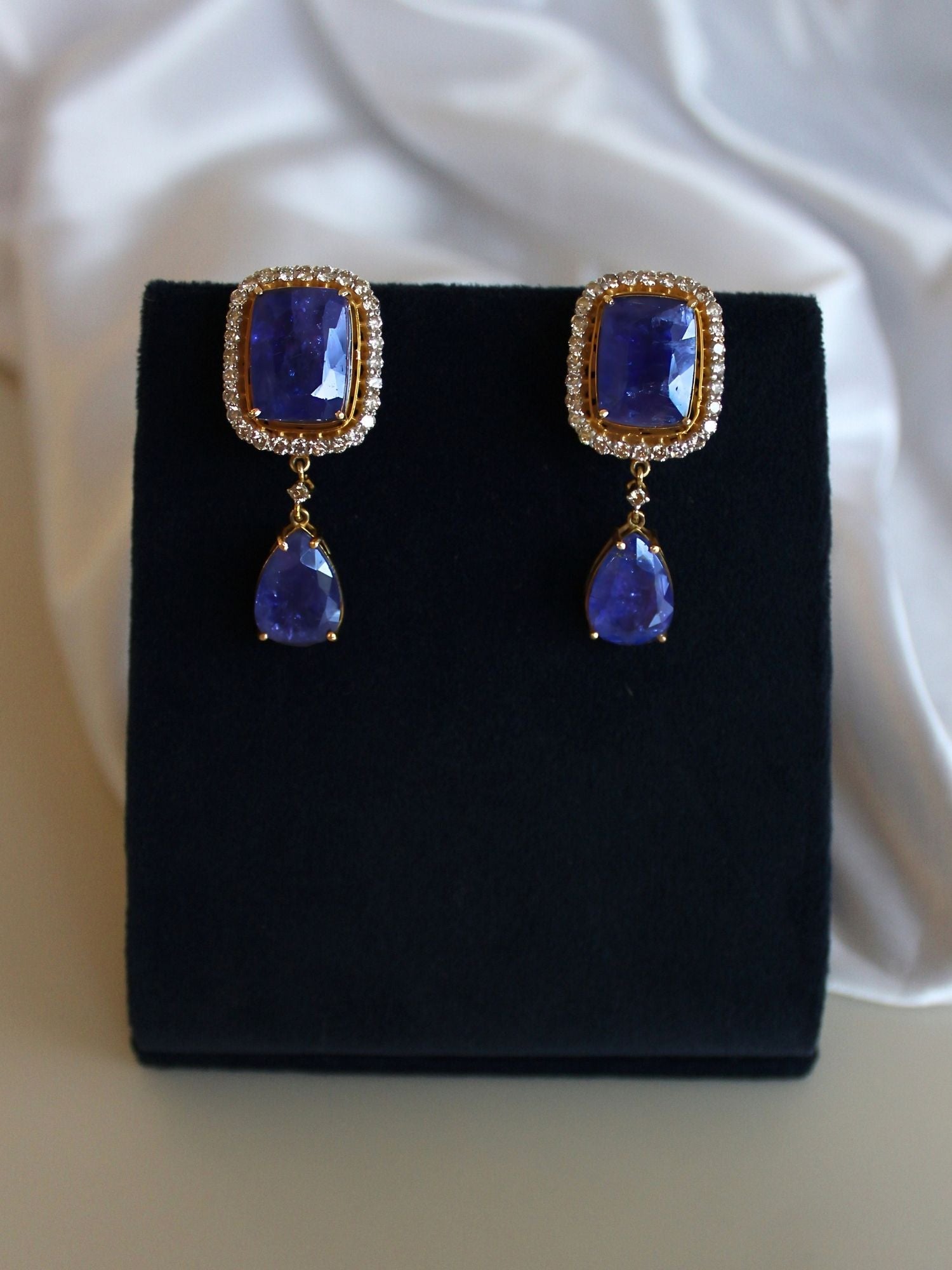 Pearl & Twilight Tanzanite Necklace Set