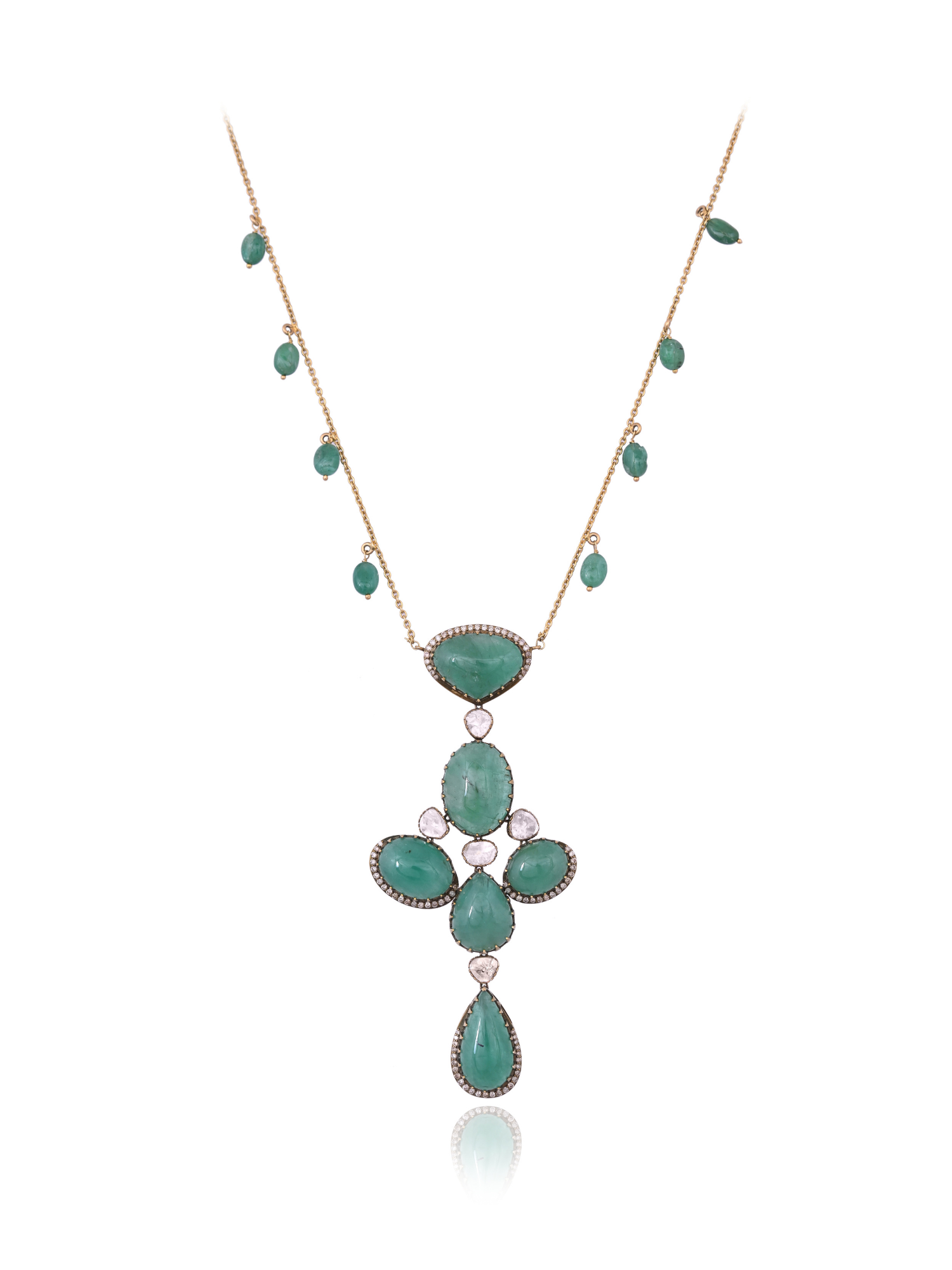 Lush Emerald Drop Pendant