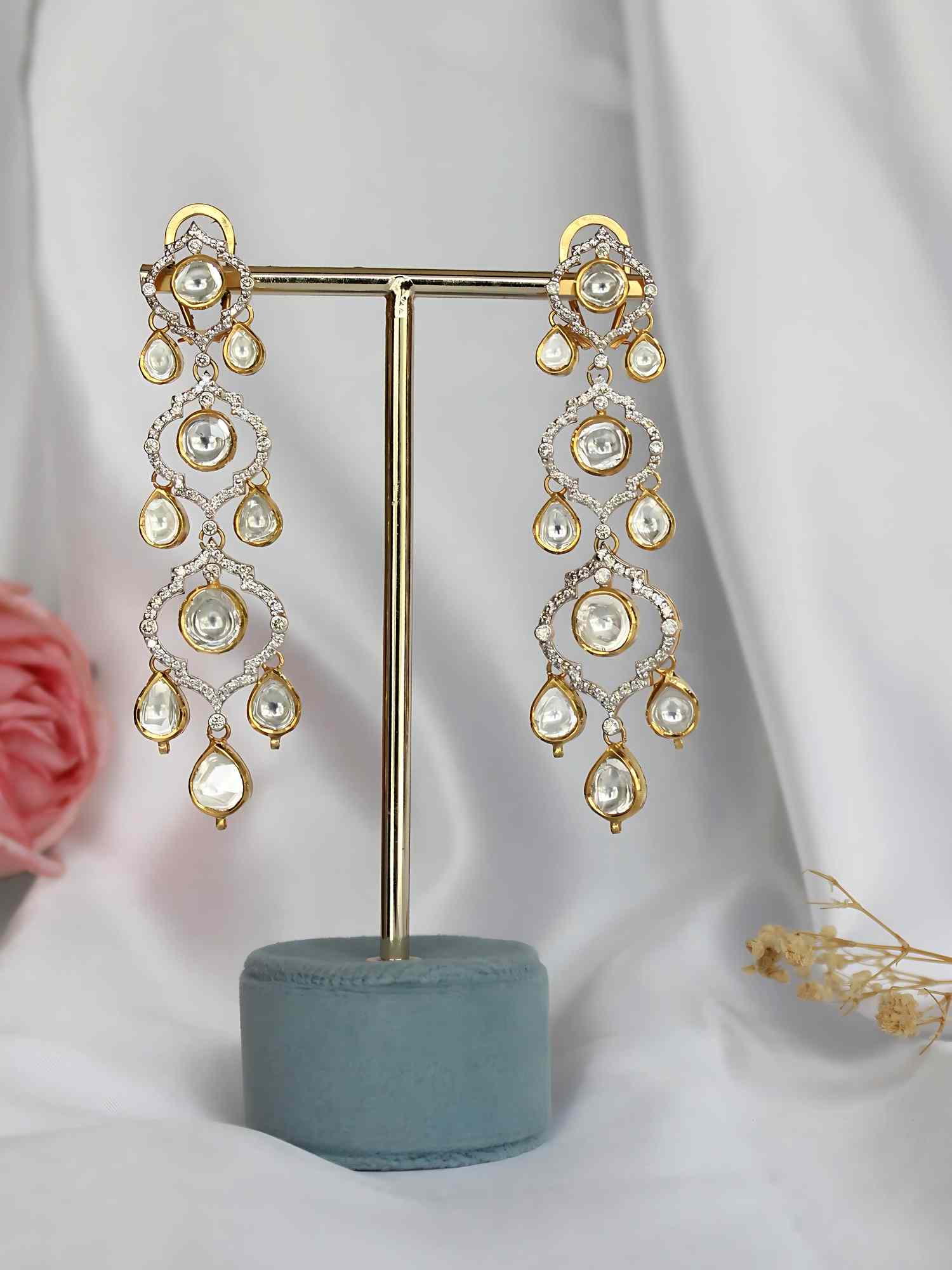 Moonlets in Descent Earrings