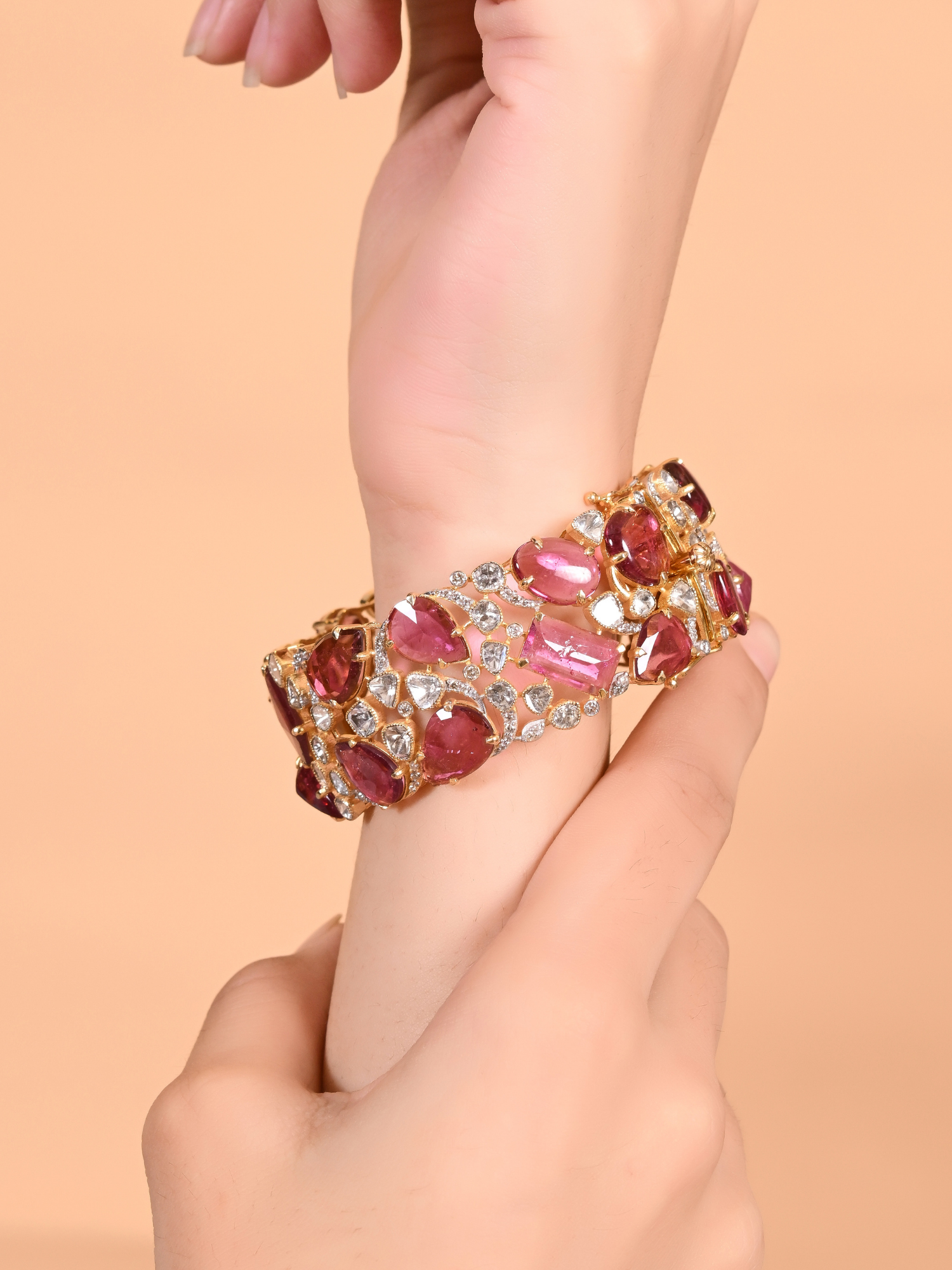 The Tourmaline Loop Bangle