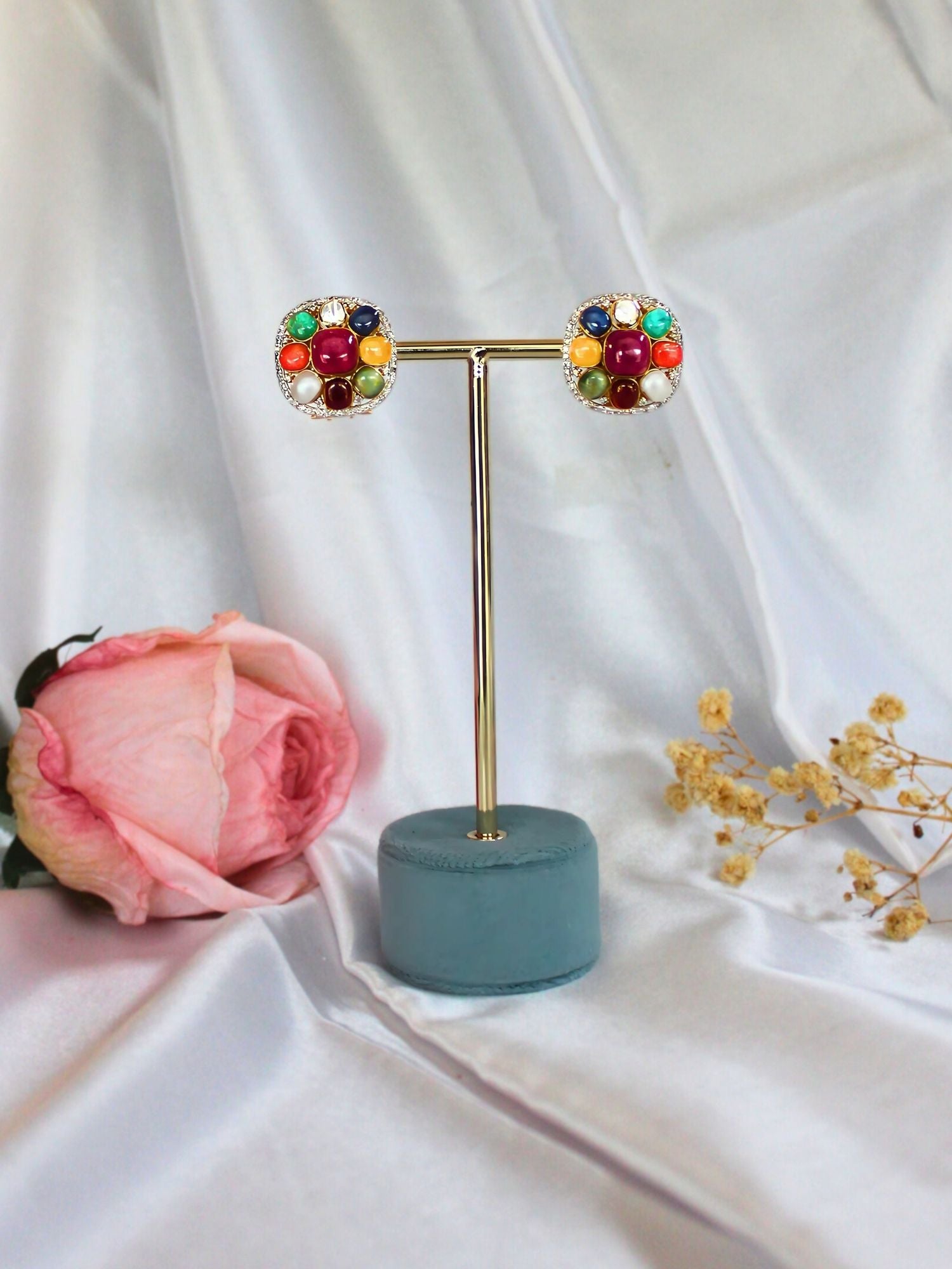 The Ninefold Bloom Earrings