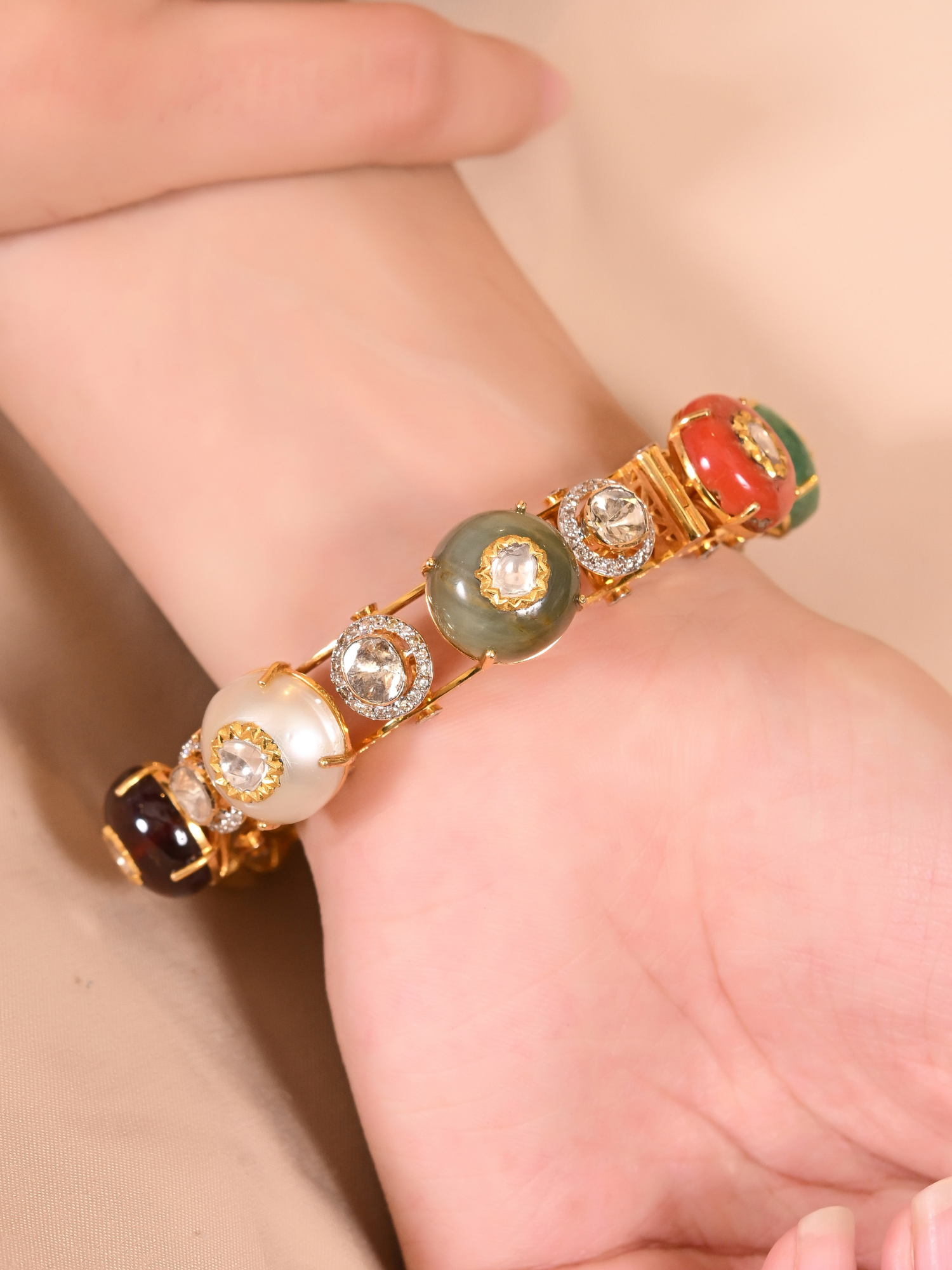 The Ninefold Navratna Bangle