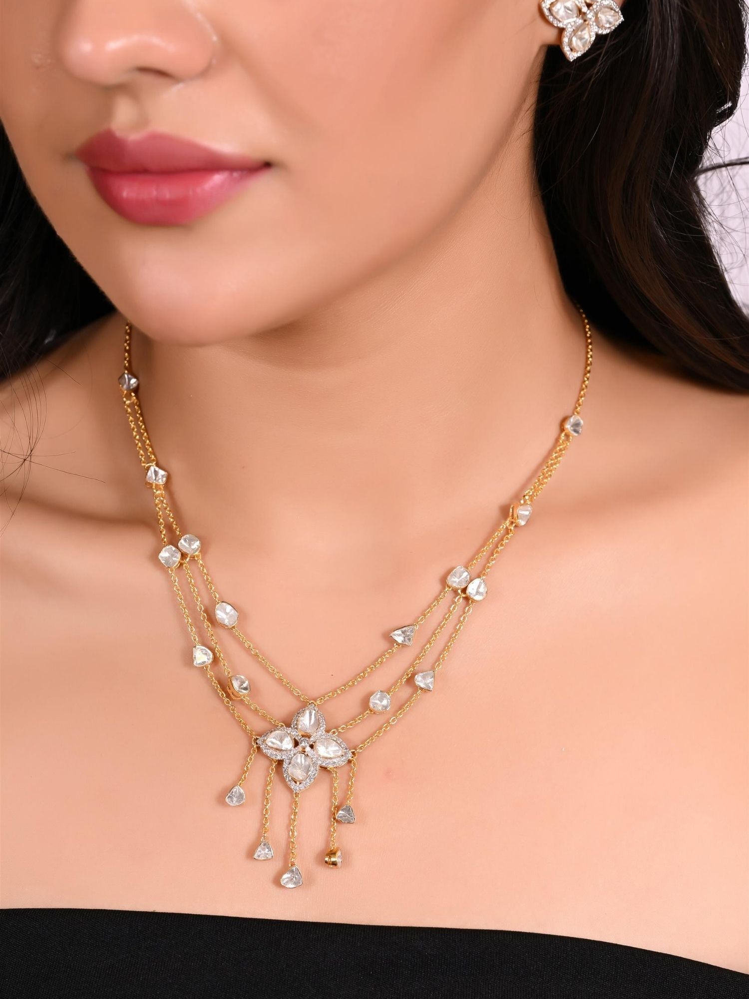 The Layered FourFold Necklace Set