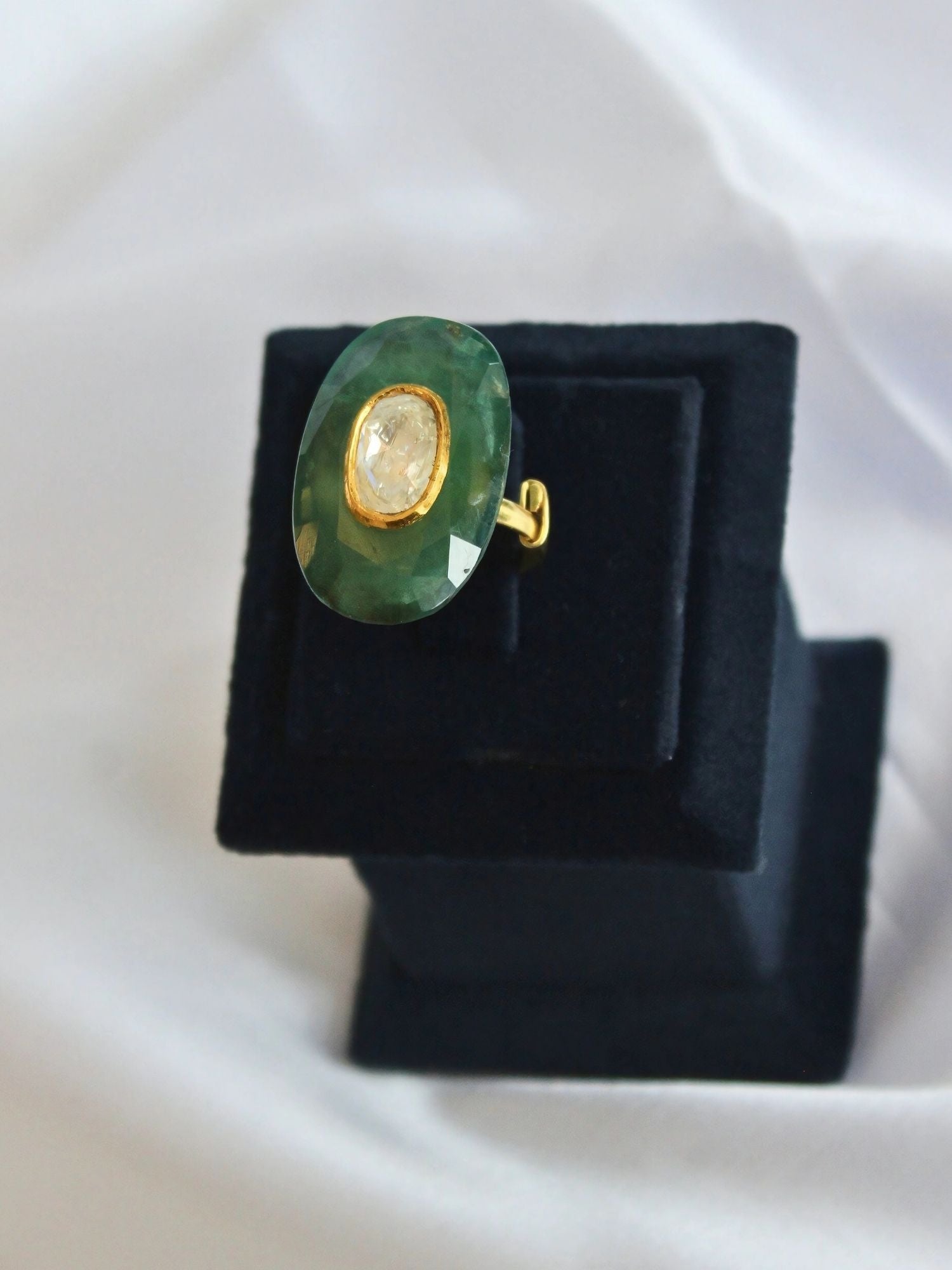 Emerald Oval Ring