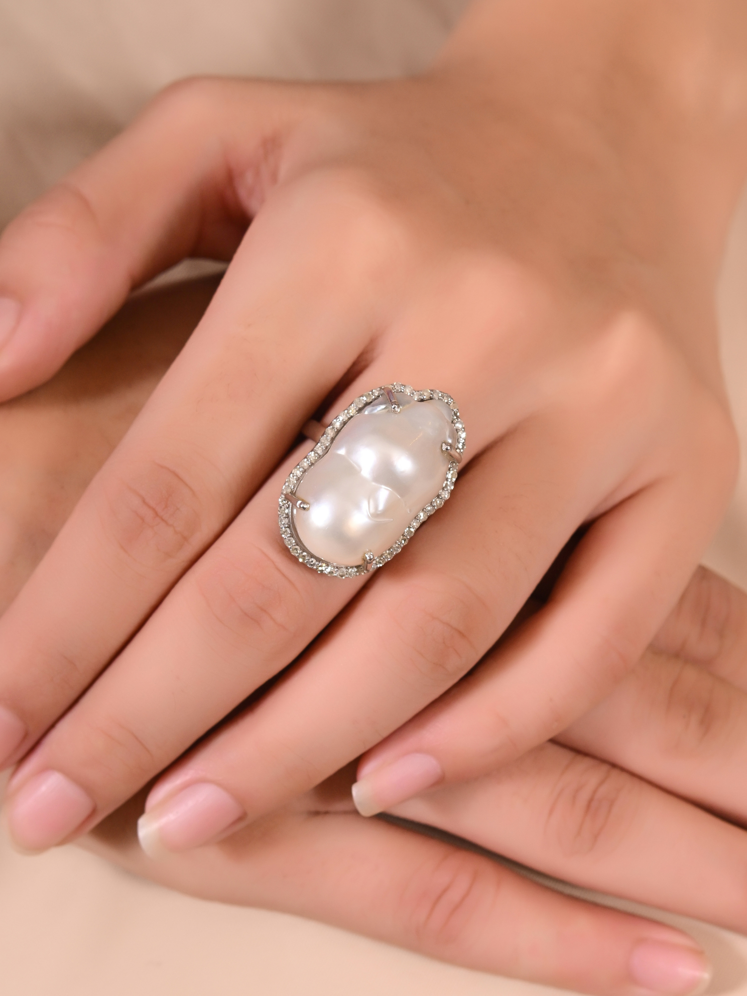 Pearl Éclat Ring