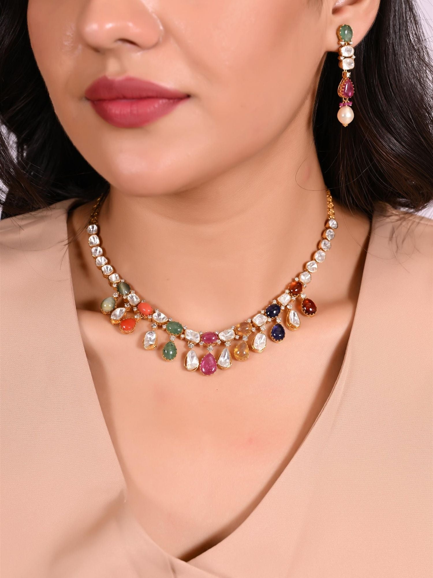 The Colorburst Royale Necklace Set
