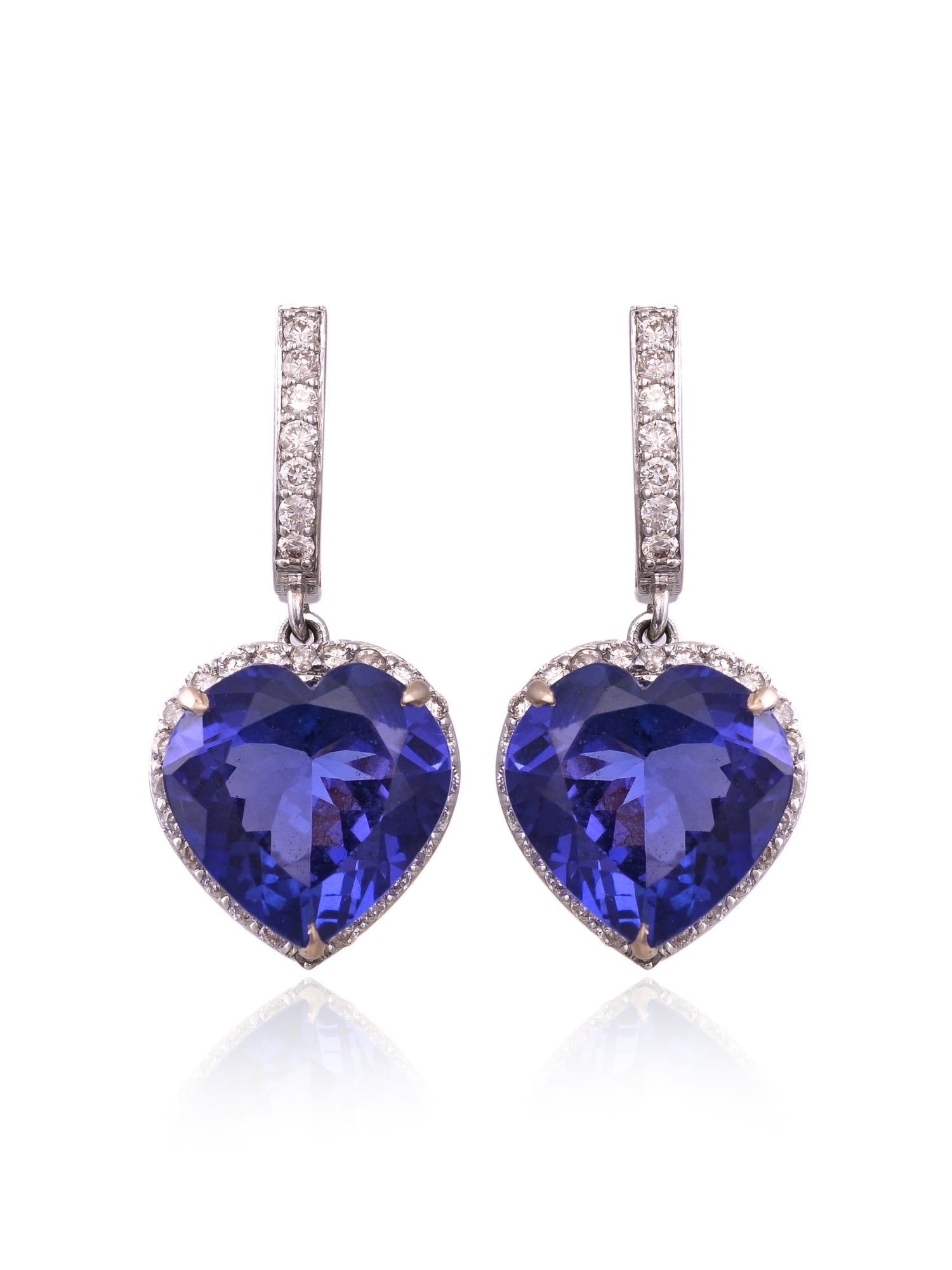 Ocean’s Heartbeat Tanzanite Earrings