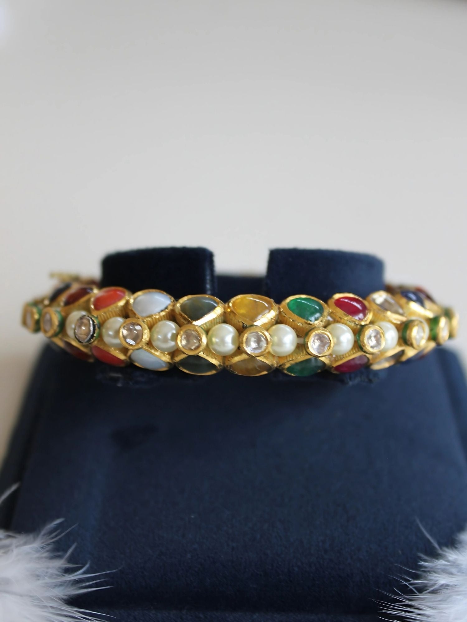 Spectrum Sparkle Navratan Bangle