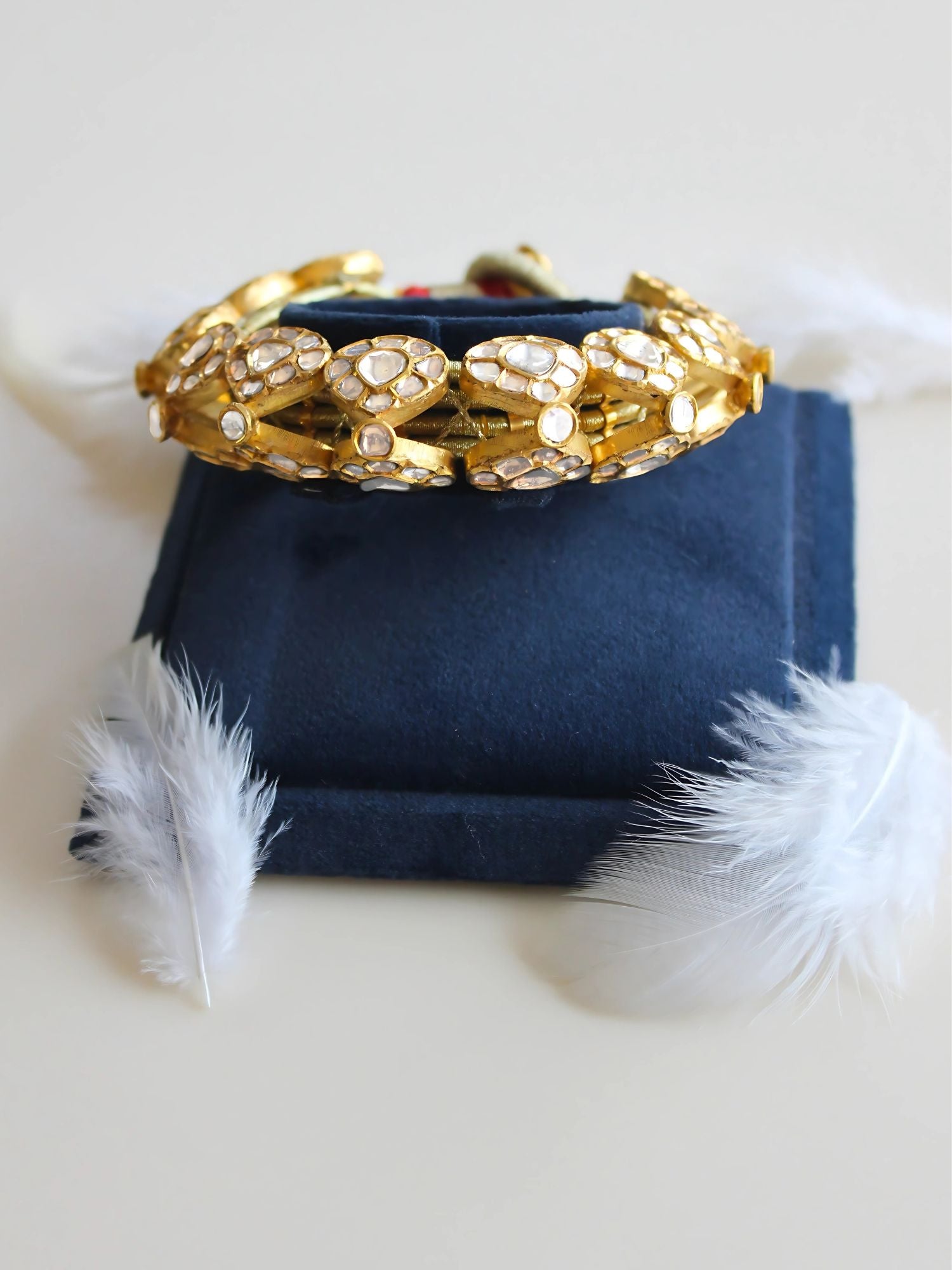 The Polki Arc Bangle