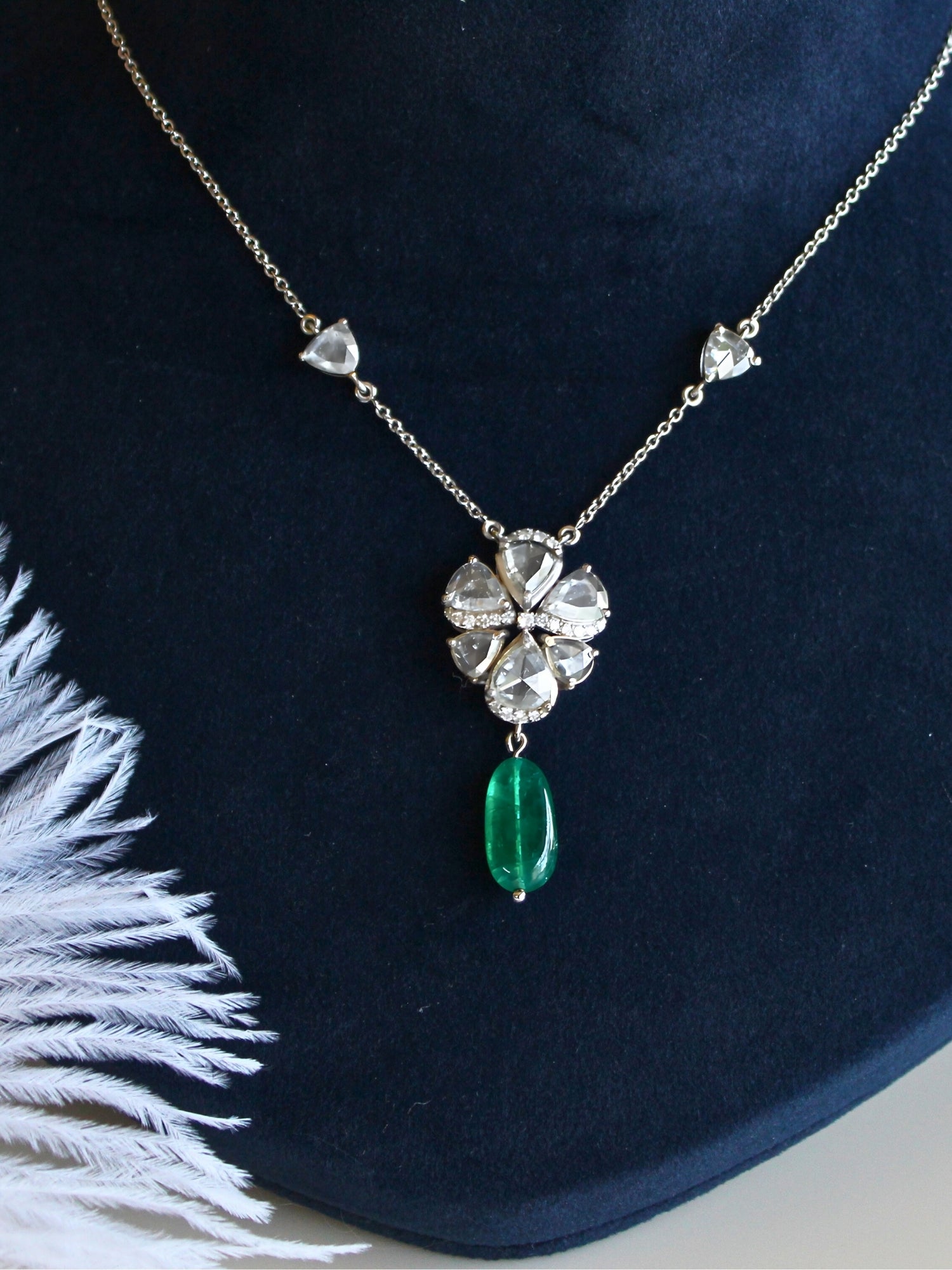 The Verdant Drop Pendant